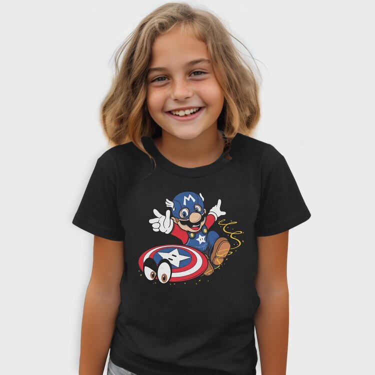 Mario Captain Shield, Tricou Copii