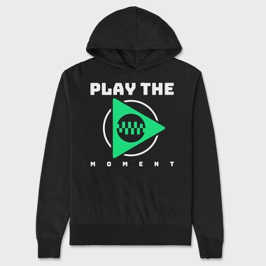 Play the Moment, Hanorac Oversize Barbati (Unisex)