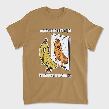 Tricou Barbati (Unisex), Banana