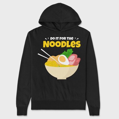 Do It for the Noodles, Hanorac Oversize Barbati (Unisex)