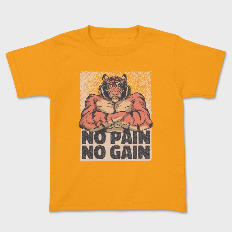 Muscular Tiger, Tricou Copii