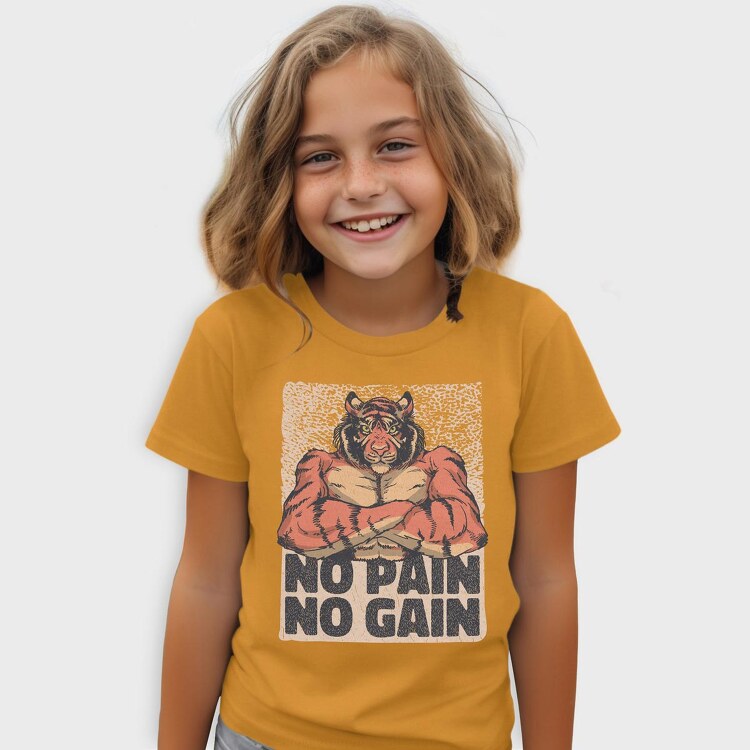 Muscular Tiger, Tricou Copii