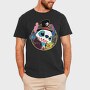 Pirate Pup Skull, Tricou Barbati (Unisex)
