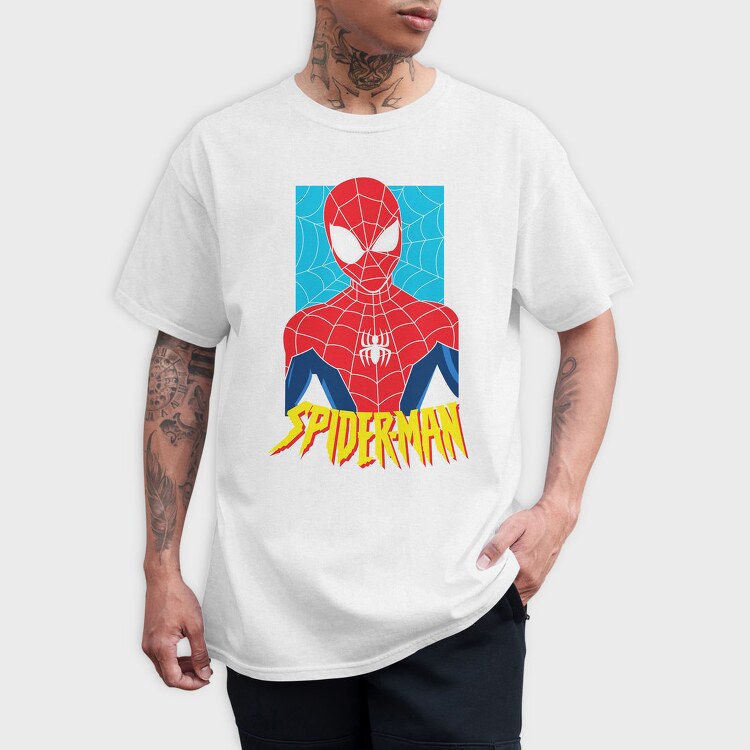 Spiderman Web Crawl 1, Tricou Barbati (Unisex)