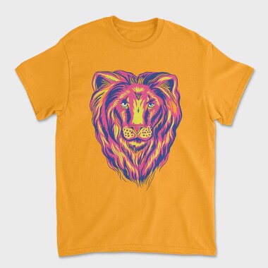 Tricou Barbati (Unisex), Colorful Lion