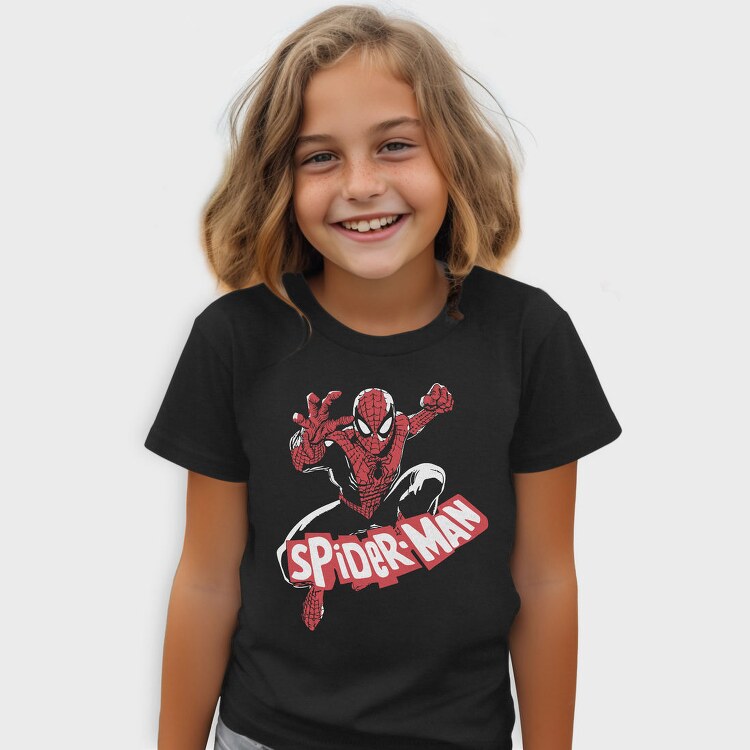 Spiderman Web Crawl, Tricou Copii