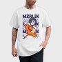 Merlin Fox Girl, Tricou Barbati (Unisex)