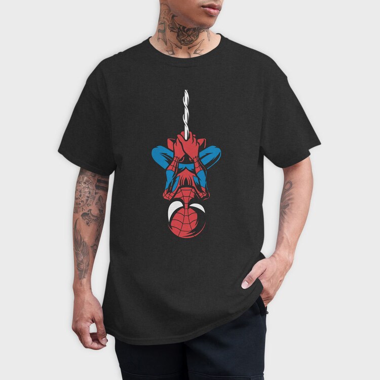 Spiderman Heart Beat, Tricou Barbati (Unisex)