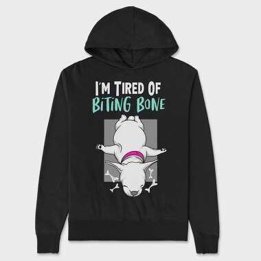 I Am Tired of Bitting Bone, Hanorac Oversize Barbati (Unisex)