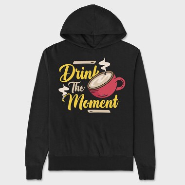 Drink the Moment, Hanorac Oversize Barbati (Unisex)