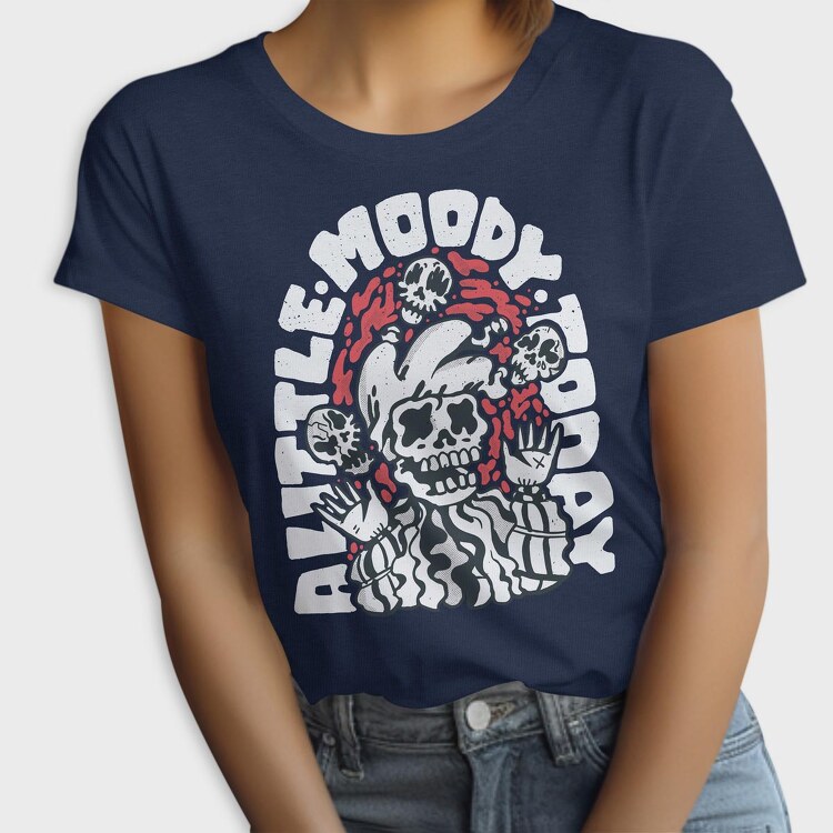 Moody Skeleton, Tricou Femei