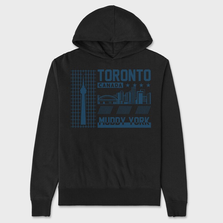 Toronto, Hanorac Oversize Barbati (Unisex)