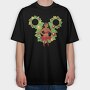 Moana Holiday Wreath, Tricou Oversize Barbati (Unisex)
