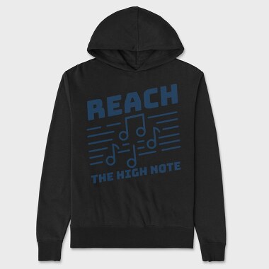 Reach the High Note, Hanorac Oversize Barbati (Unisex)