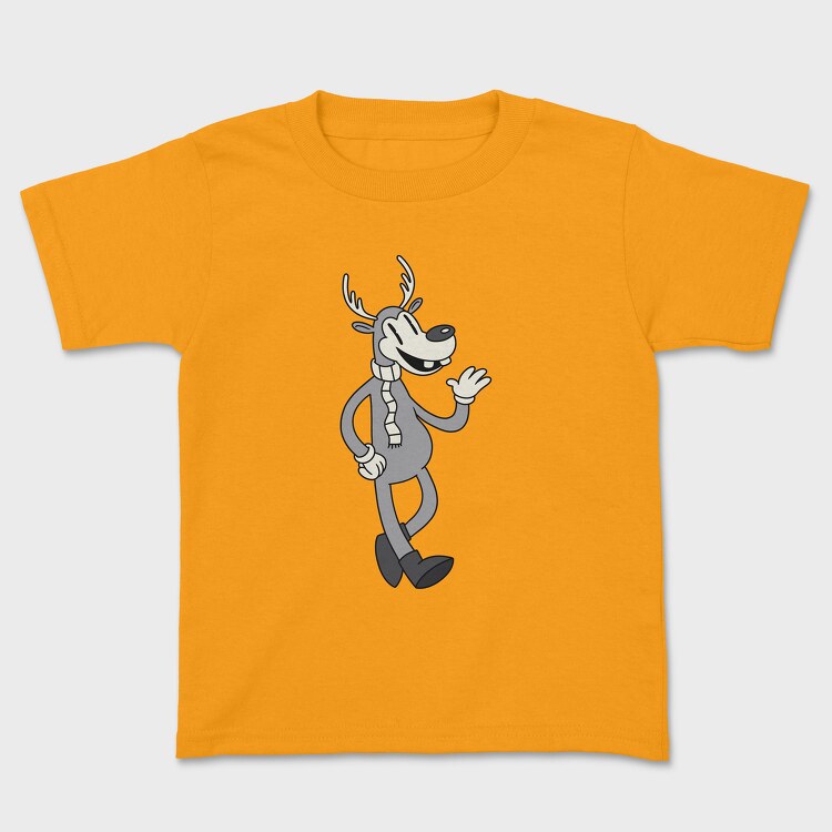 Christmas Raindeer Retro, Tricou Copii