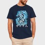 Blue Dragon Saiyan, Tricou Barbati (Unisex)