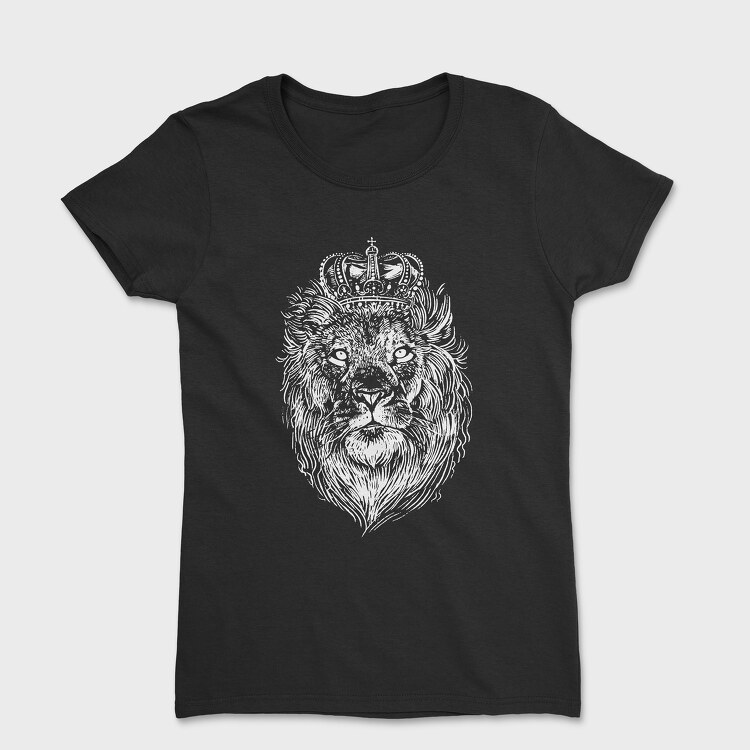 Tricou Femei, Crowned Lion