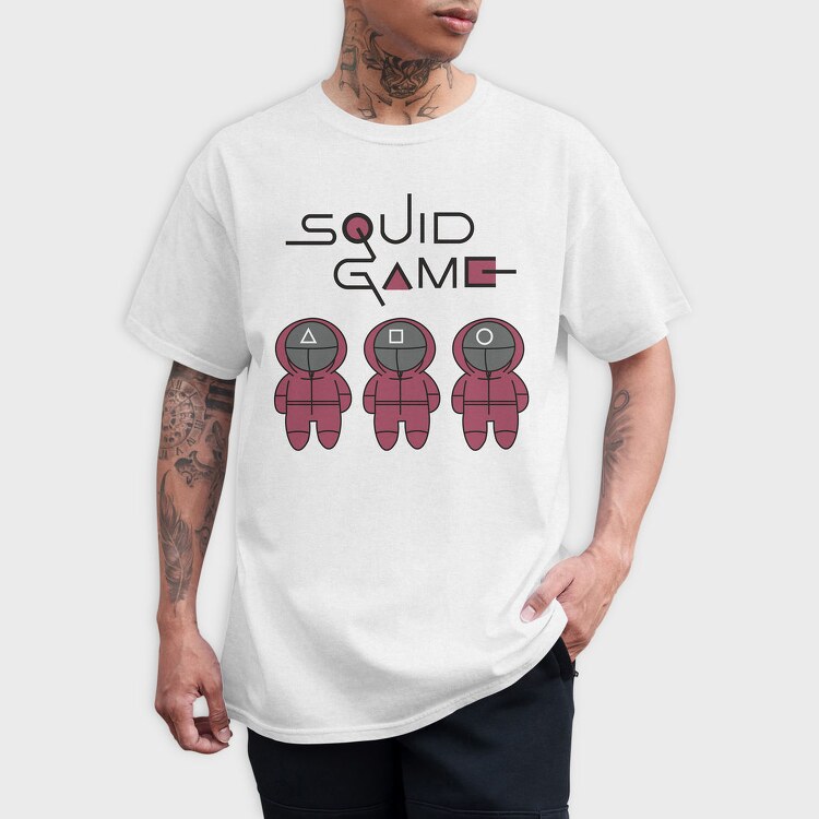 Squid Game Squad, Tricou Barbati (Unisex)