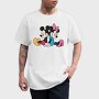 Mickey Minnie Hug, Tricou Barbati (Unisex)