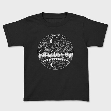 Night Landscape, Tricou Copii