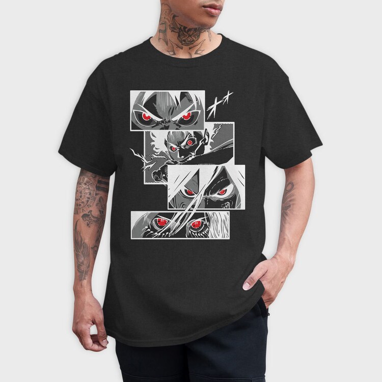 Red Eyes Roar, Tricou Barbati (Unisex)