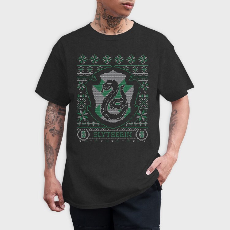 Slytherin Sweater, Tricou Barbati (Unisex)