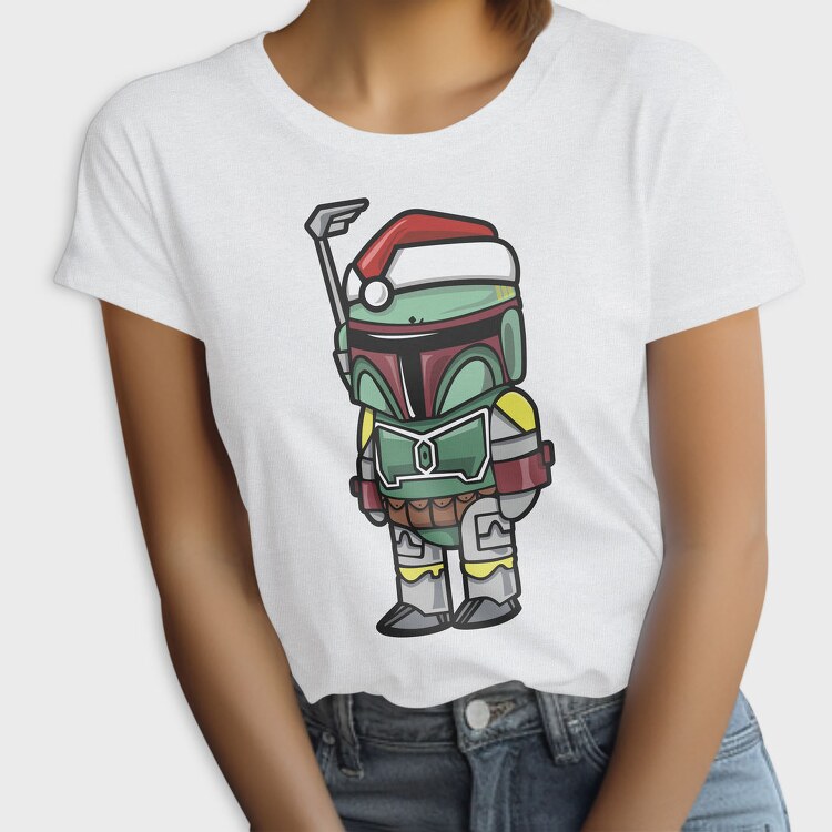 Boba Fett Xmas, Tricou Femei