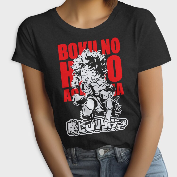 Boku No Hero Academia, Tricou Femei
