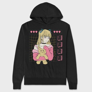 Anime Japanese 12, Hanorac Oversize Barbati (Unisex)