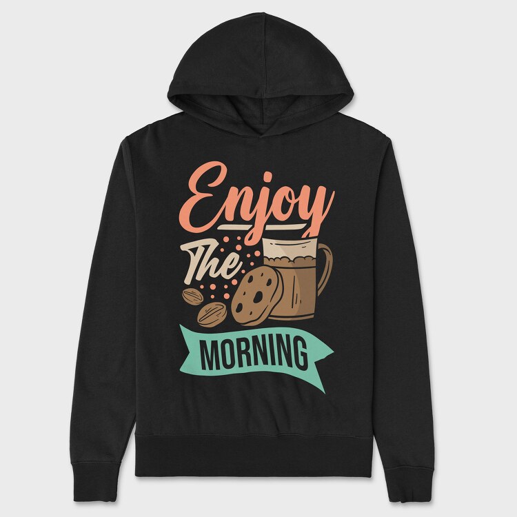 Enjoy the Morning, Hanorac Oversize Barbati (Unisex)