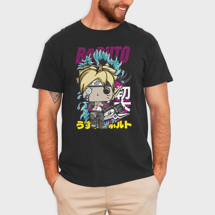 Funko Anime Naruto, Tricou Barbati (Unisex)