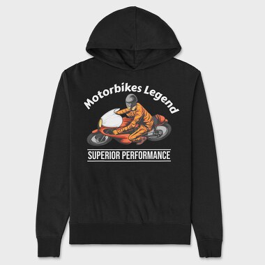 Motorbikes Legend, Hanorac Oversize Barbati (Unisex)