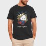 Captain Marvel Chibi, Tricou Barbati (Unisex)