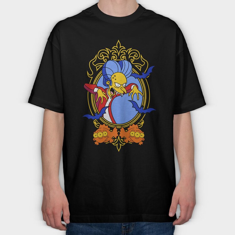 Octopus Crown, Tricou Oversize Barbati (Unisex)