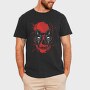 Red Skull Splatter, Tricou Barbati (Unisex)