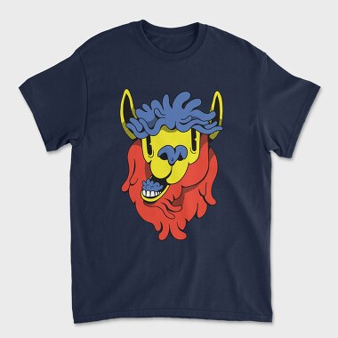 Llama Chewing, Tricou Barbati (Unisex)