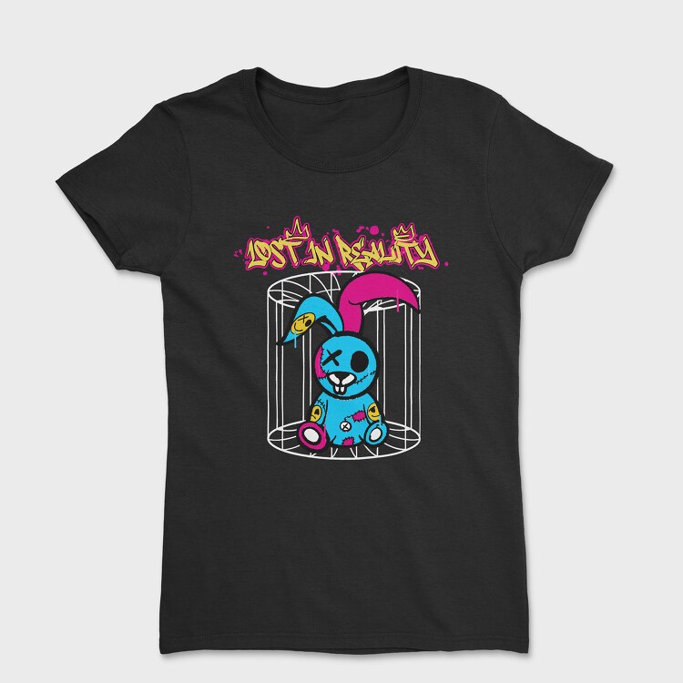 Lost in Reality Teddy, Tricou Femei