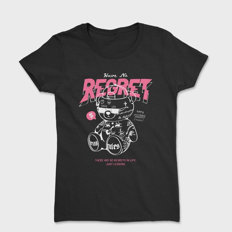 Regret Teddy Bear, Tricou Femei