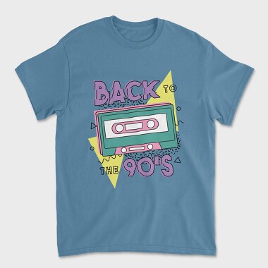 Tricou Barbati (Unisex), Back To The 90S