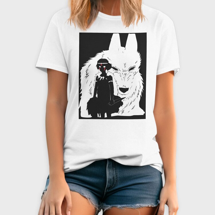 Princess Mononoke, Tricou Barbati (Unisex)