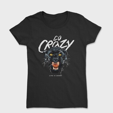 Go Crazy Black Panther, Tricou Femei