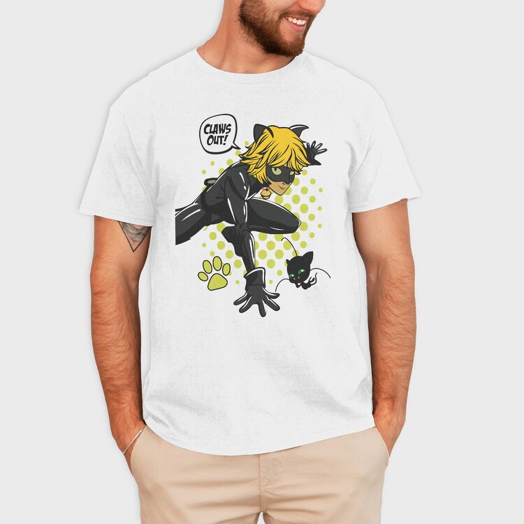 Catwoman Claws Out, Tricou Barbati (Unisex)