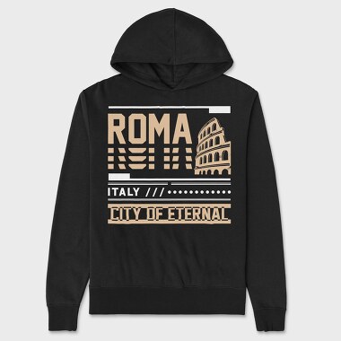 Roma, Hanorac Oversize Barbati (Unisex)