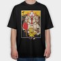 Clown Simpson Horror, Tricou Oversize Barbati (Unisex)