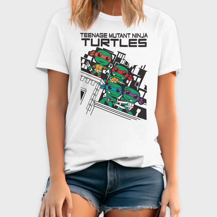 Teenage Mutant Ninja Turtles, Tricou Barbati (Unisex)