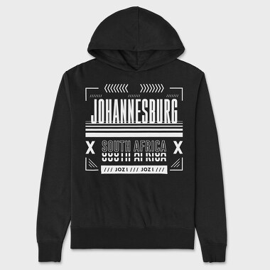 Johannesburg, Hanorac Oversize Barbati (Unisex)