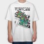 Teenage Mutant Ninja Turtles, Tricou Oversize Barbati (Unisex)