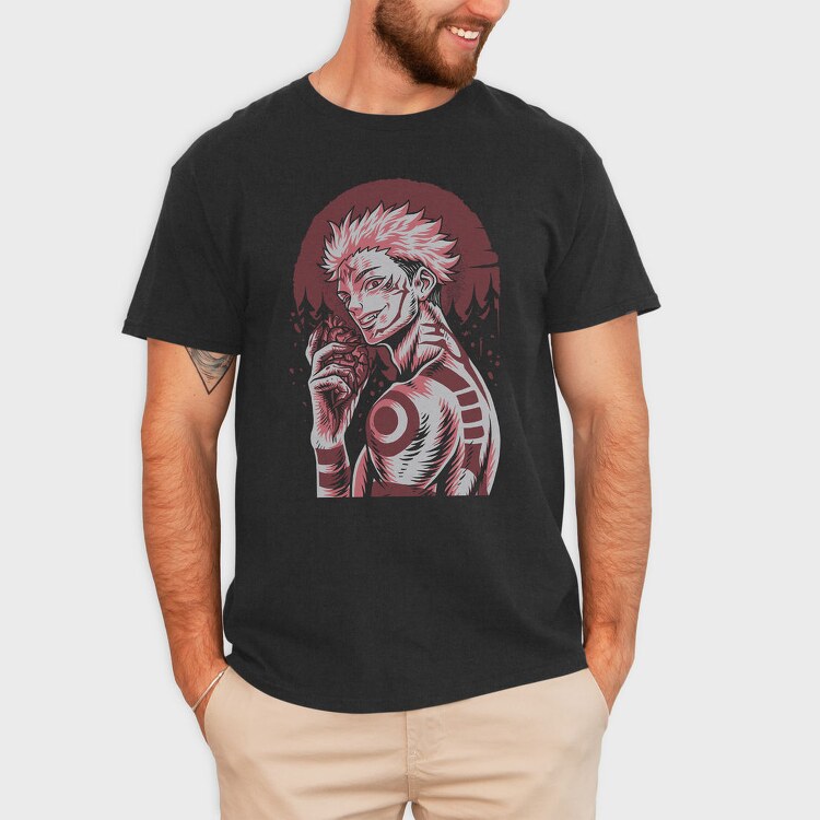 Red Eye Wolf, Tricou Barbati (Unisex)