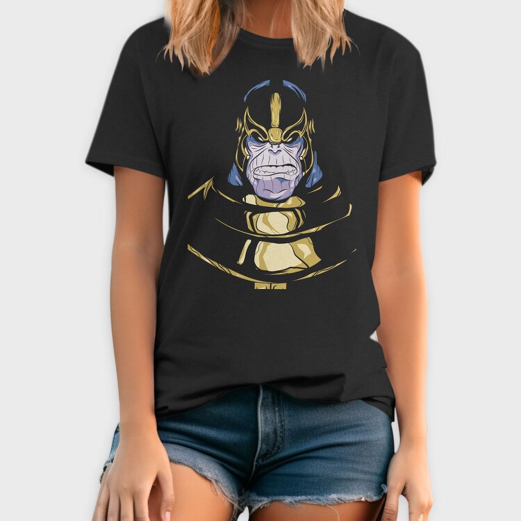 Thanos Face Mask, Tricou Barbati (Unisex)