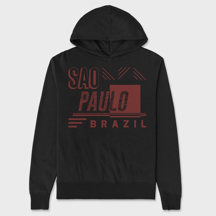 Sao Paulo, Hanorac Oversize Barbati (Unisex)